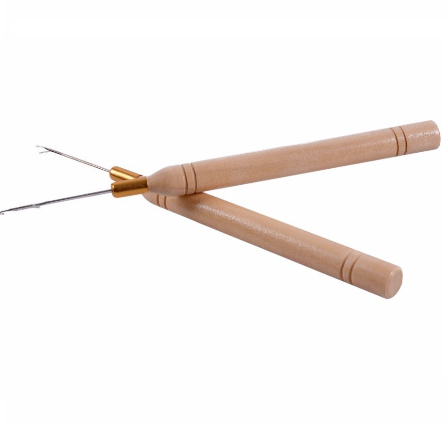 Cây nối tóc lông vũ, que dụng cụ móc tóc lông vũ chuyên dụng cho salon