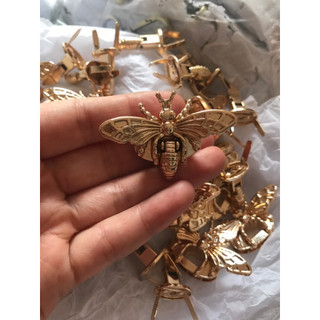 Khóa gập con ong, phụ kiện làm túi handmade.