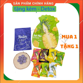 ( Chính hãng ) Kẹo dứa giảm cân loại 7 viên