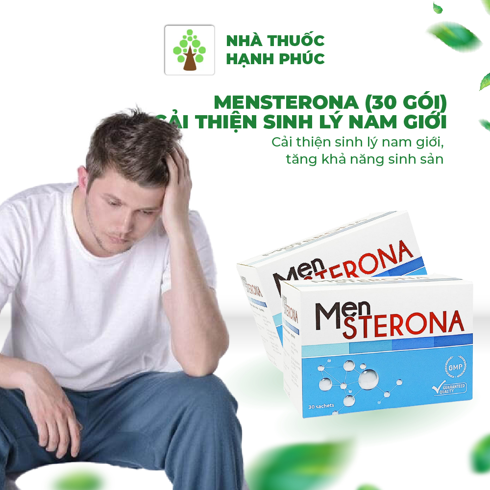 MENSTERONA  – CẢI THIỆN SINH LÝ NAM GIỚI, TĂNG KHẢ NĂNG SINH SẢN