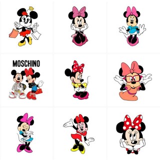 Hình ủi nhiệt quần áo Mickey Mouse, Minnie Mouse Size mini MM6