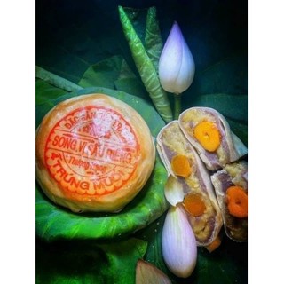 Hộp 500g bánh pía song vị 4 trứng thơm ngon