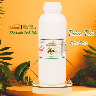 1 Lít Tinh Dầu Tràm Trà VIDAME Nguyên Chất, Dùng Cho Đèn Xông Tinh Dầu Và Máy khuếch tán tinh dầu