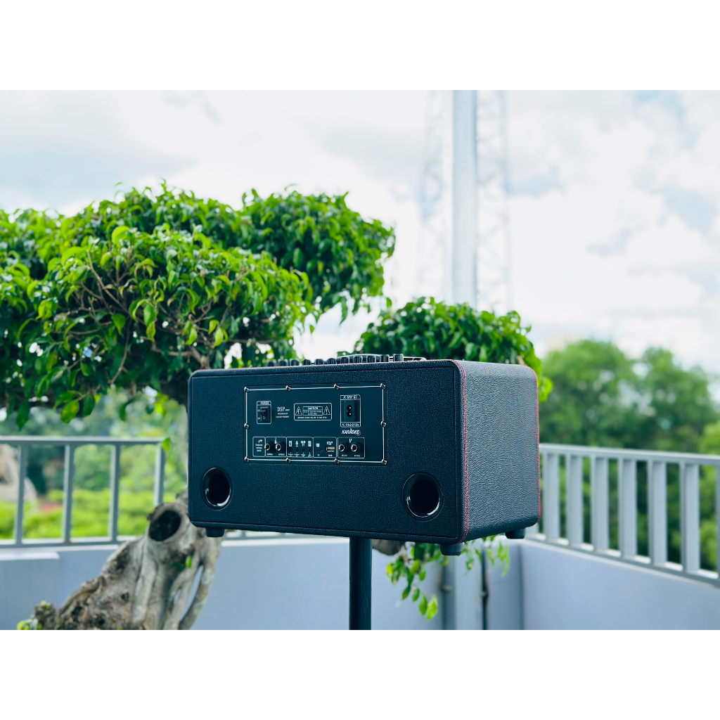 Loa Di Động Xách Tay QBL F26 Cao Cấp – 2 Bass đôi 16cm Công Suất 250W Chuyên Decor Loa Hút Ấm