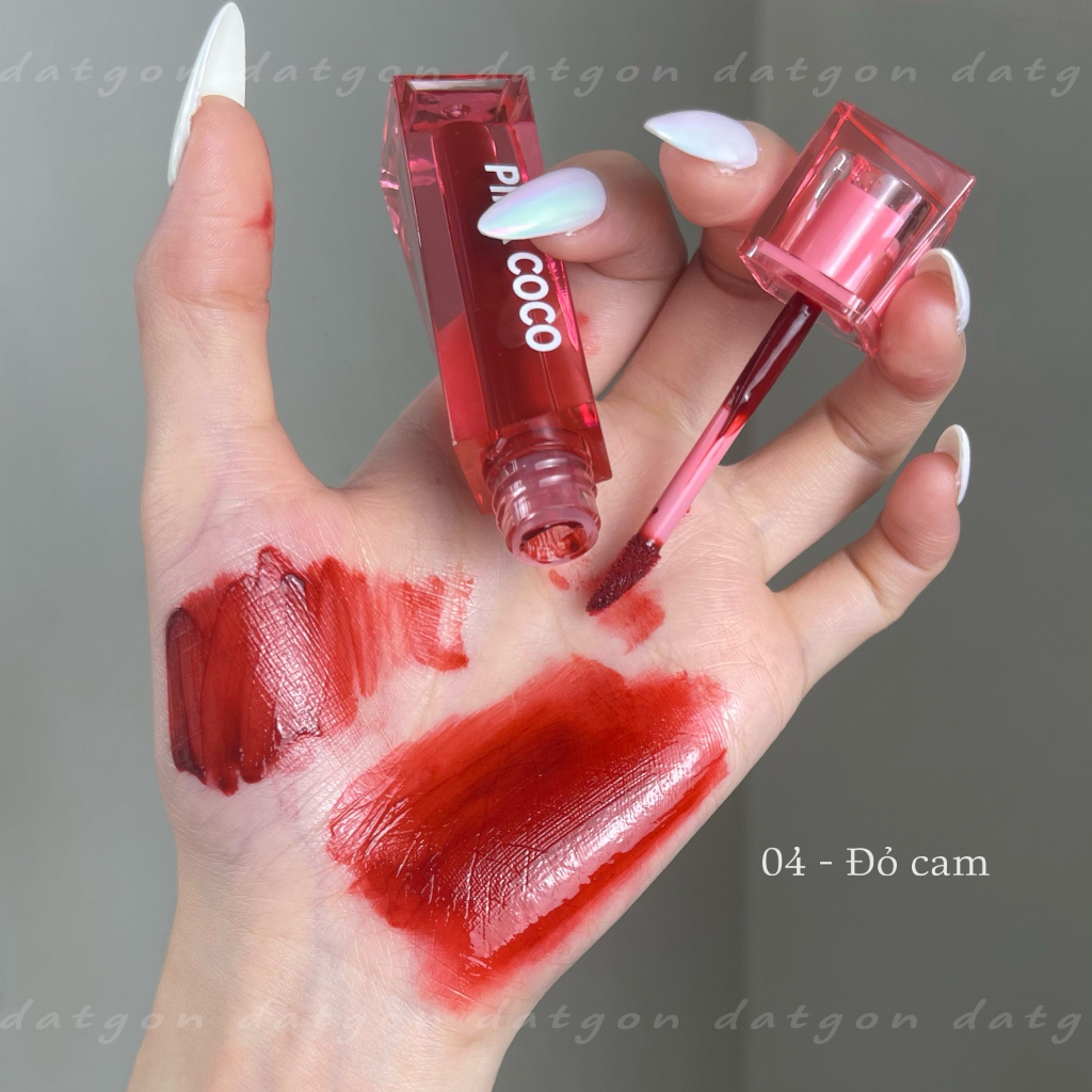 Son bóng Pink coco Water trang điểm môi căng mọng bền màu -  P570