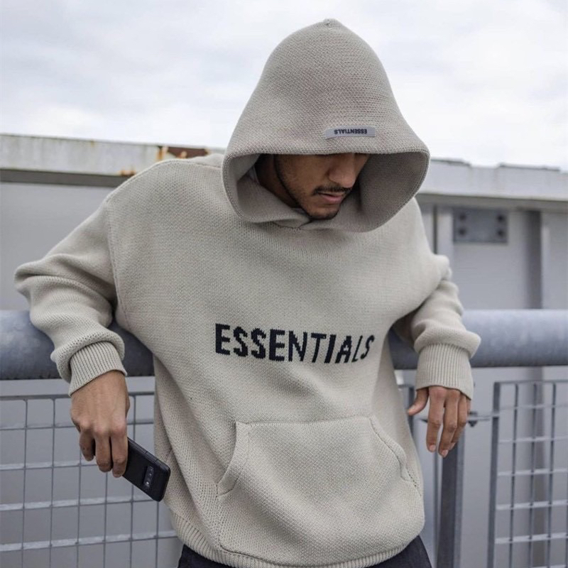 Áo Essentials Hoodie Knit chất lượng cao cấp
