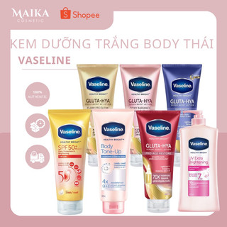 SỮA DƯỠNG THỂ VASELINE HEALTHY BRIGHT GLUTA HYA SERIM BURST LOTION 10X 330ML MẪU MỚI 2021