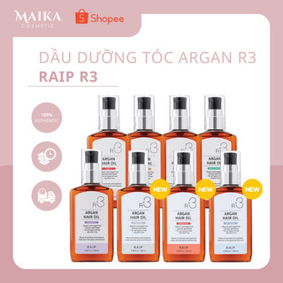 TINH DẦU DƯỠNG TÓC RAIP R3 ARGAN HAIR OIL 100ML