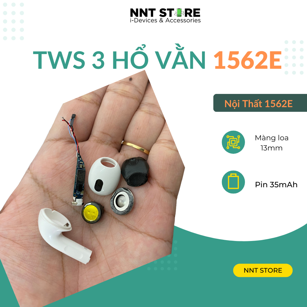 1562E - Tai Nghe Bluetooth AP3 - Âm Thanh Không Gian - Tháo Tai Ngắt Kết Nối - Full Chức Năng