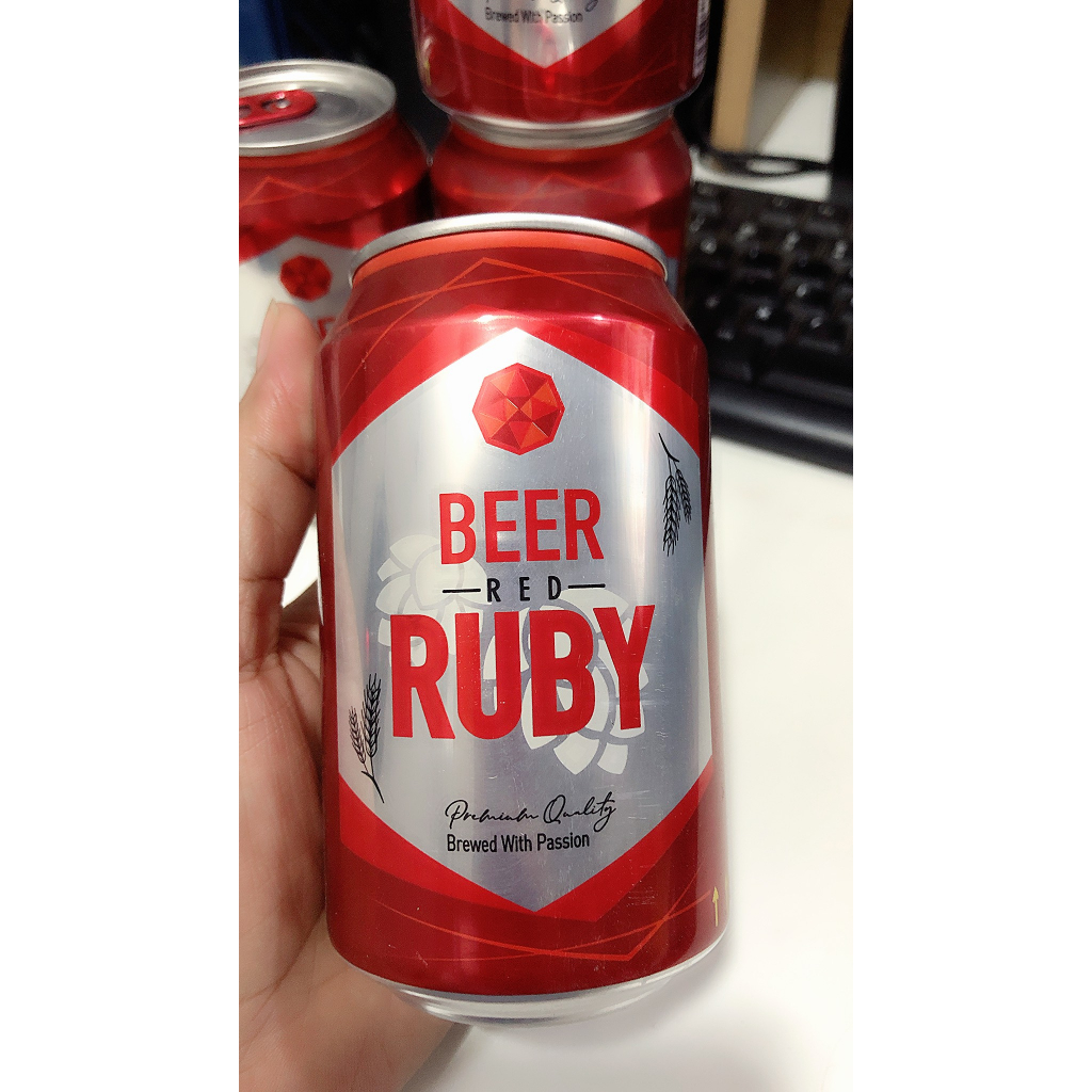 Bia Ruby 4.7% cồn 330ml - Date 27/12/2023
