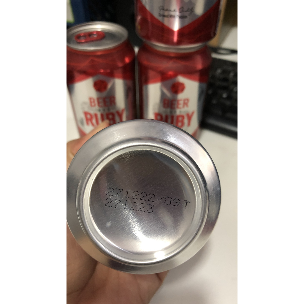 Bia Ruby 4.7% cồn 330ml - Date 27/12/2023