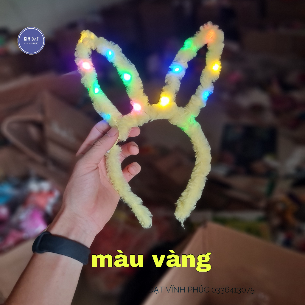 Bờm lông phát sáng . có 3 chế độ nhá