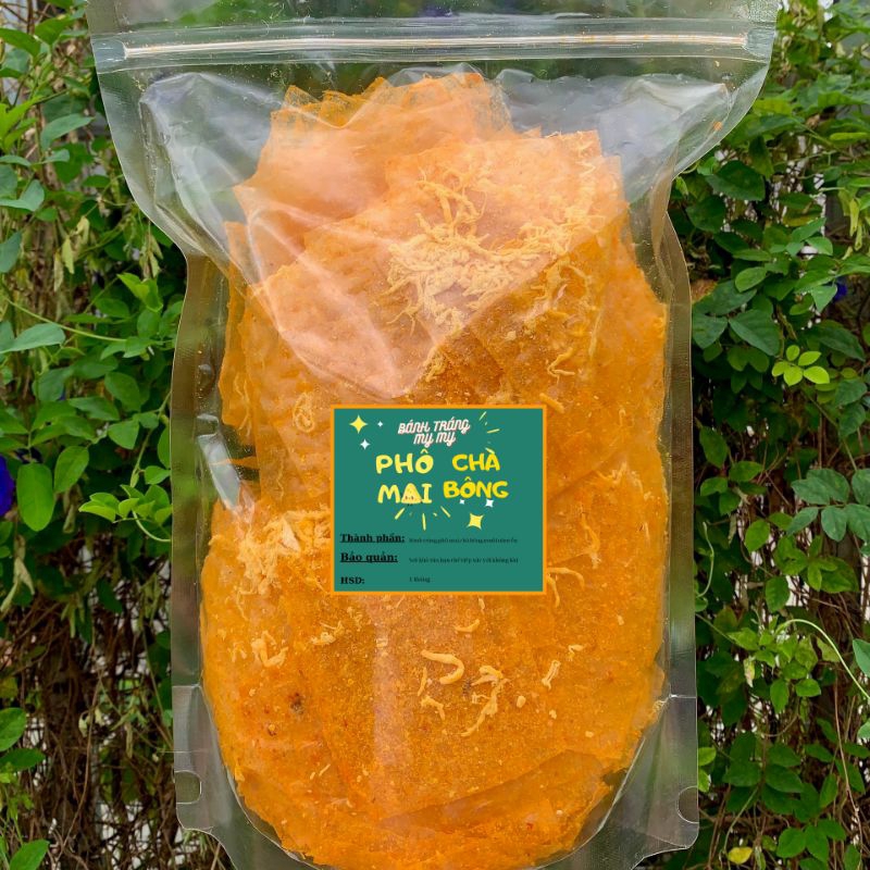 1kg bánh tráng phô mai 2 vị nhà My