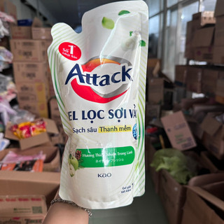 Nước giặt quần áo ATTACK Công nghệ Nhật Bản