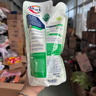 Nước giặt quần áo ATTACK Công nghệ Nhật Bản