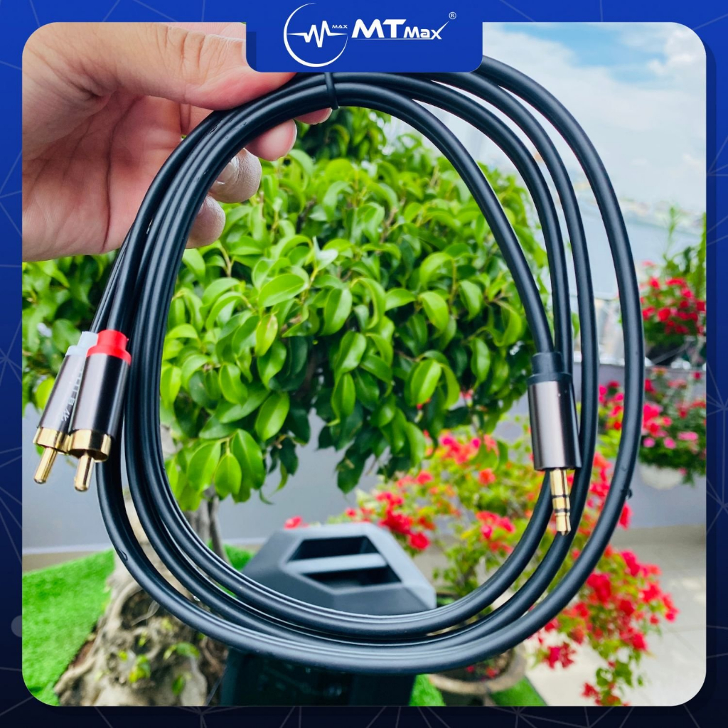 Dây hoa sen ra 3.5mm dài 1.5 mét Sử Dụng thiết bị điện tử Tivi, Điện Thoại Ra Các Thiết Bị Âm Thanh Như Amply, Đầu Đĩa,