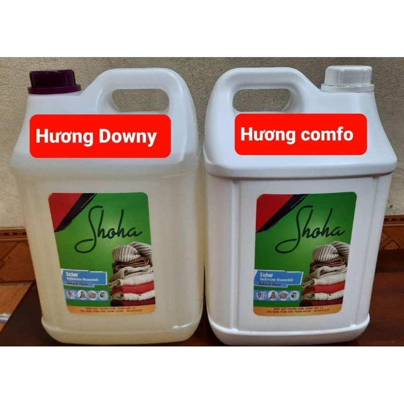 Can 5 lít nước giặt chuyên dụng cho giặt là Shoda