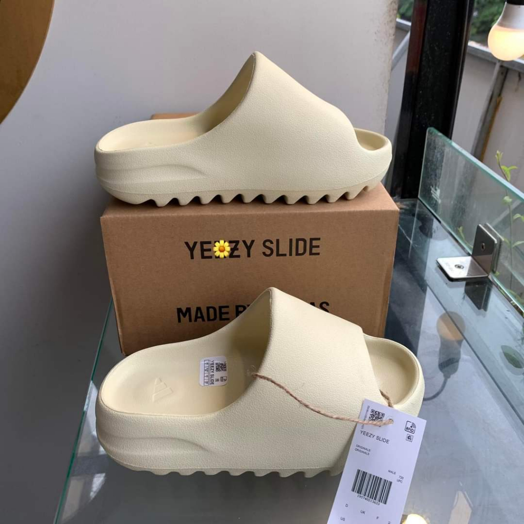 Dép quai ngang bánh mì vân nhám cao cấp 2023 Full box + tag + dây treo