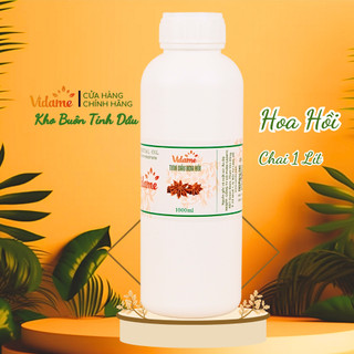 1 Lít Tinh Dầu Hoa Hồi Nguyên Chất VIDAME, mùi hương thảo quả cực kỳ thích, thơm phòng, khử mùi