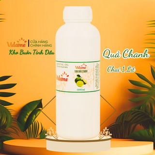 1 Lít Tinh Dầu Quả Chanh Tươi Nguyên Chất VIDAME, Mùi chanh thơm mát, khử mùi hiệu quả Giá Sỉ