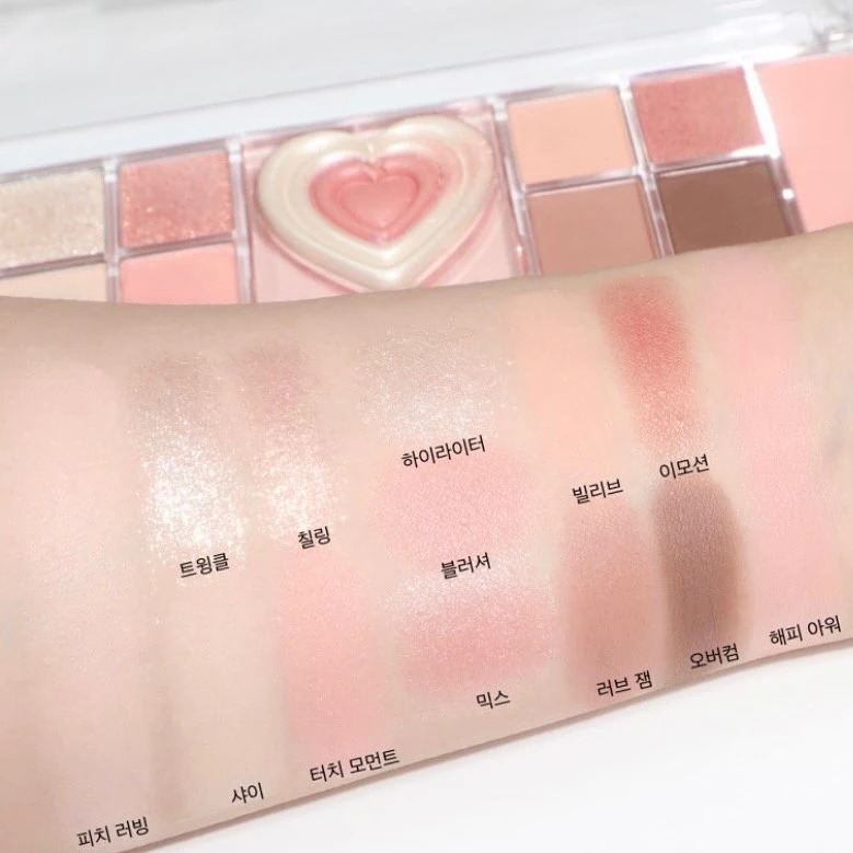Bảng mắt 3in1 Trái Tim Peripera All Take Mood Like Pallete