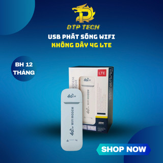 (Hỏa Tốc) Usb Phát Sóng WiFi Không Dây 4G/5G LTE 150Mbps 4G Thẻ Sim Tiện Dụng Cho Gia Đình / Văn Phòng (Bảo Hành 12TH)