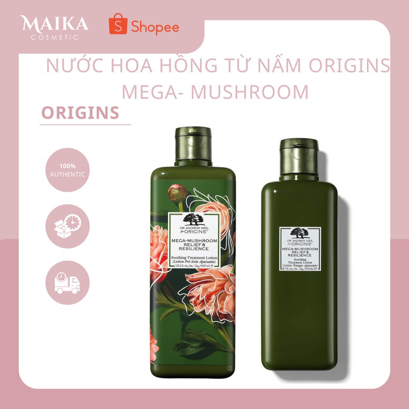 Nước Hoa Hồng TONER Nấm Origins Dr.Andrew Weil Mega-Mushroom Toner 200ml