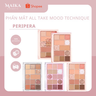   Mã NSF020280 giảm 80K  Bảng Mắt Peripera All Take Mood Technique Palette 