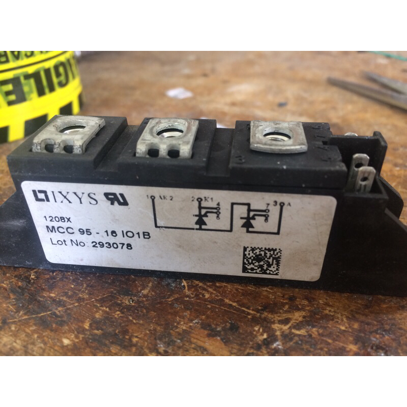 Thyristor scr module MCC95-16  tháo máy