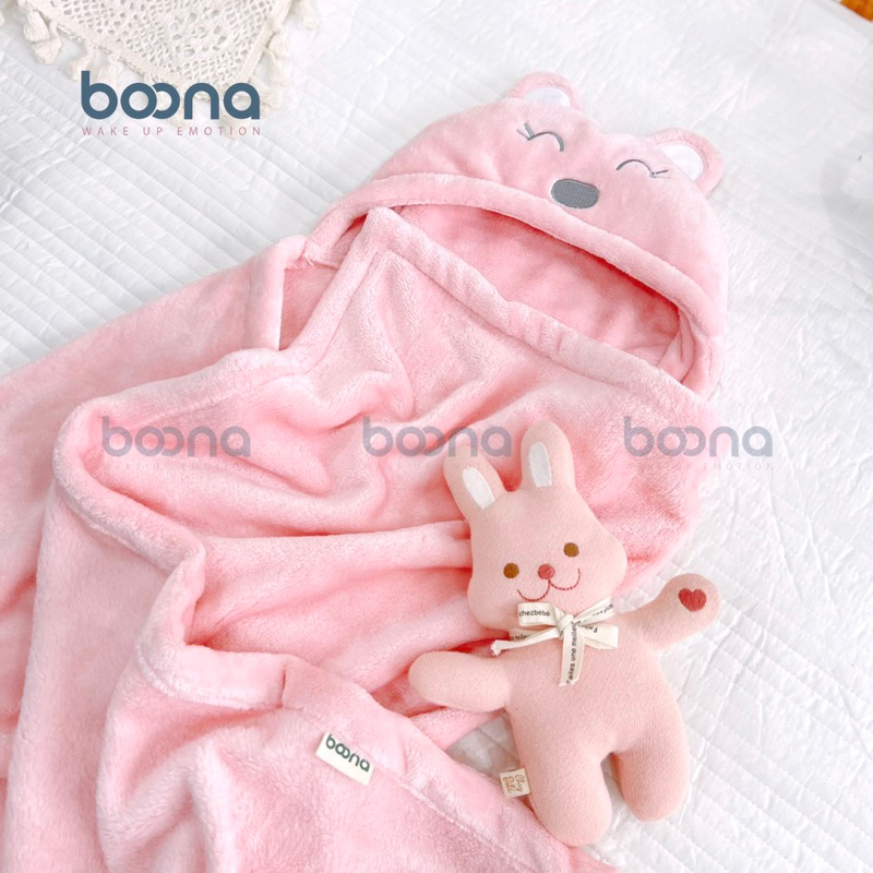 Ủ choàng băng lông Boona - ủ mùa đông ấm áp cho bé