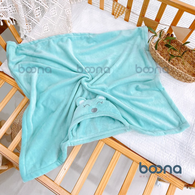 Ủ choàng băng lông Boona - ủ mùa đông ấm áp cho bé