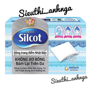 Bông Tẩy Trang Silcot Hộp 82 Miếng
