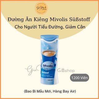 Đường ăn kiêng Mivolis Substoff cho Keto, và người bị tiểu đường hộp 1.200 viên- Nội Địa Đức