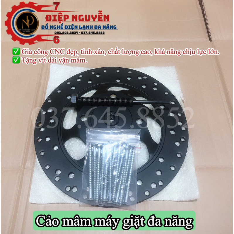 Cảo máy giặt + tặng thêm ty bulong