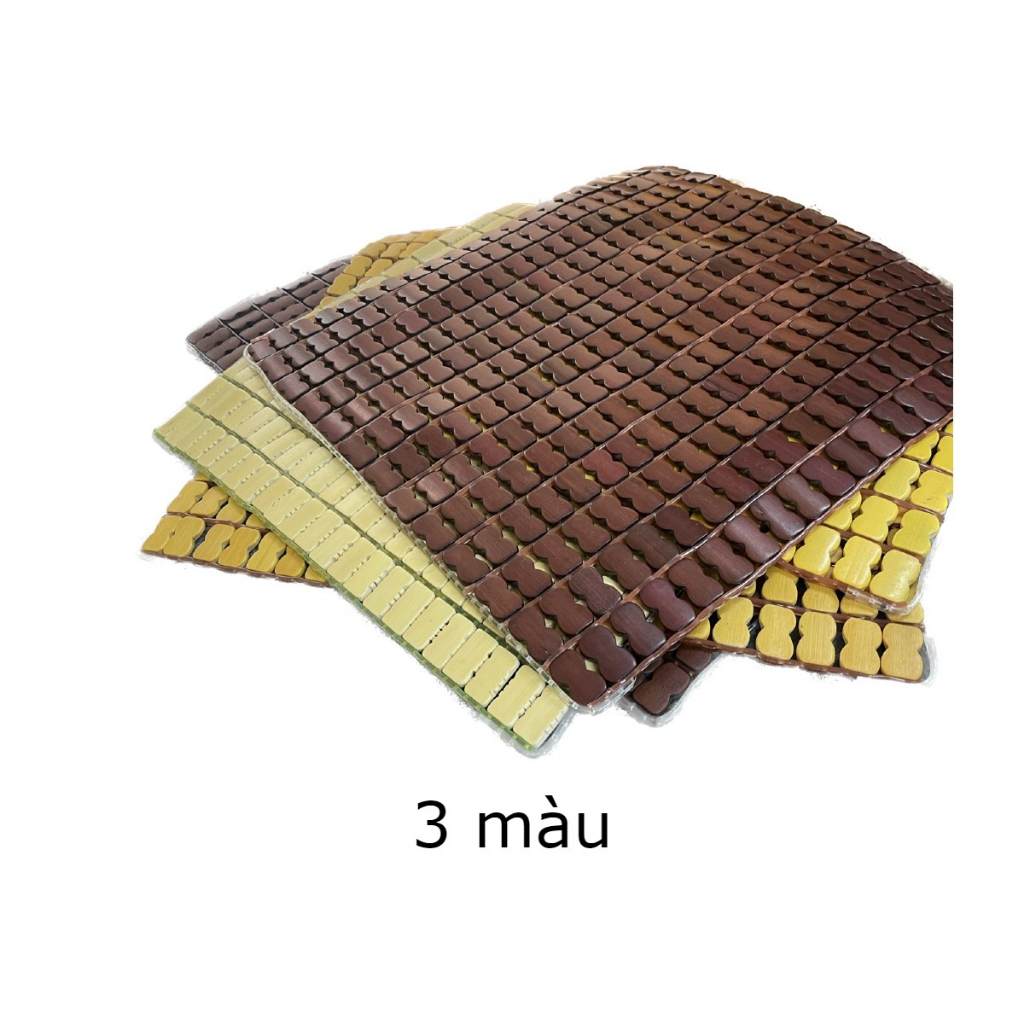 Lót ghế văn phòng 40x40cm, làm trừ cây trúc, mát, thoáng, bền, sạch