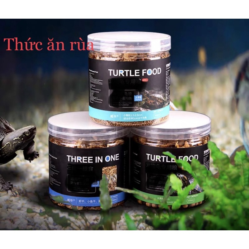 Thức ăn hạt cho rùa hỗn hợp