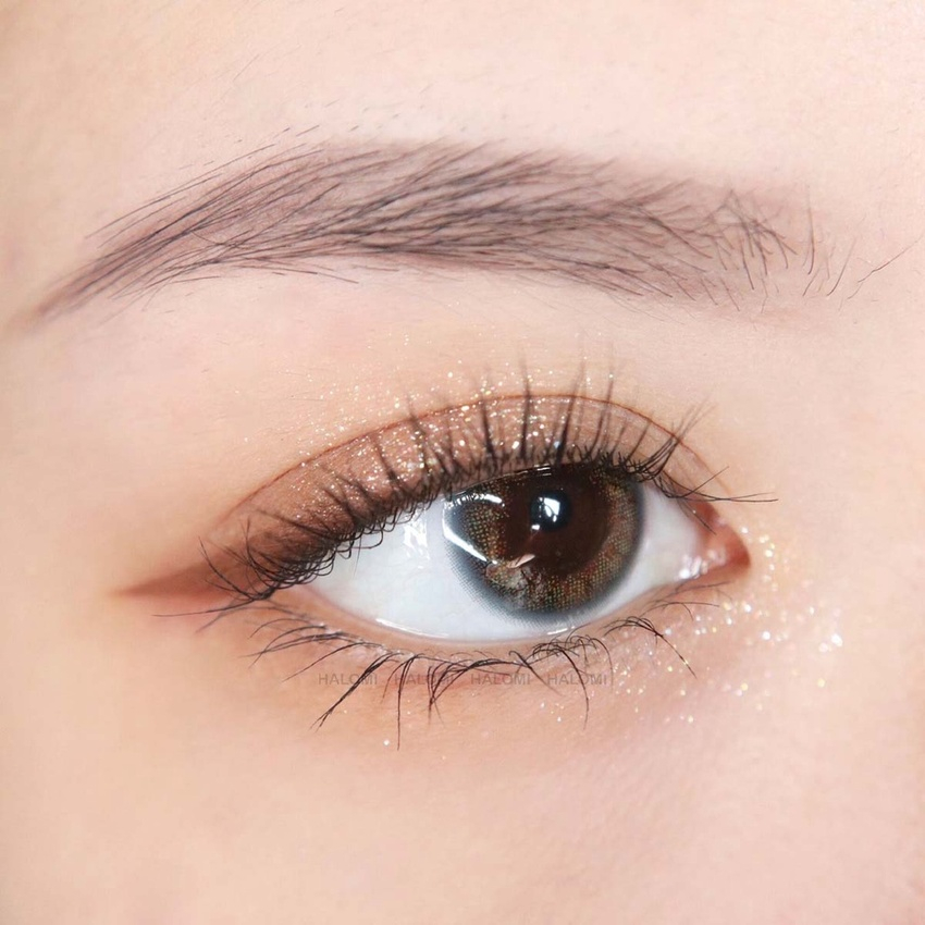 Cọ tém xéo vẽ chân mày Halomi, cọ kẻ eyeliner viền mắt chuyên dành cho makeup NAVI