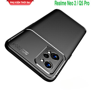Ốp lưng Oppo Realme GT Neo 2 / Realme Q5 Pro / GT Neo 3 chống sốc Rằn Ri hiệu Auto Focus siêu bền chống mồ hôi vân tay