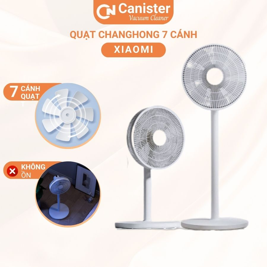 Quạt cây ChangHong quạt cây đứng Xiaomi ChangHong tăng hiệu suất làm mát với thiết kế 7 cánh sử dụng motor bạc đạn