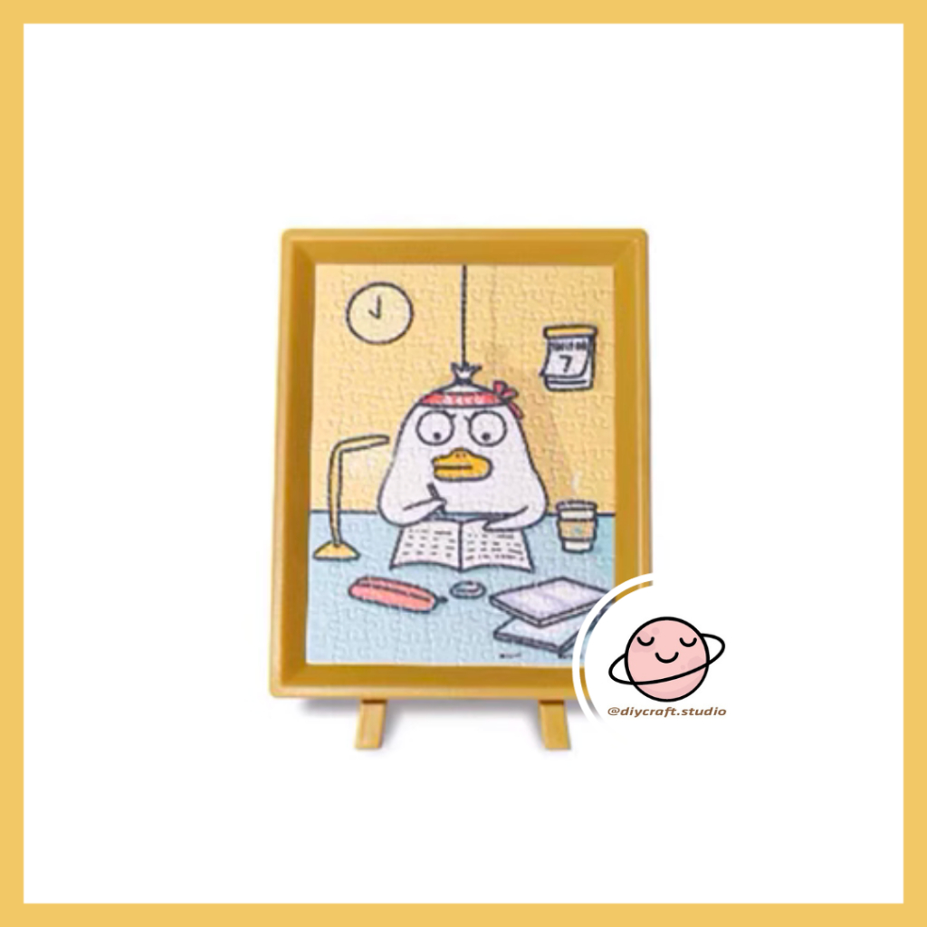 Tranh ghép hình mini 3DJP 150 mảnh - 3DJP 150pcs - mảnh ghép nhựa cao cấp, kèm khung để bàn