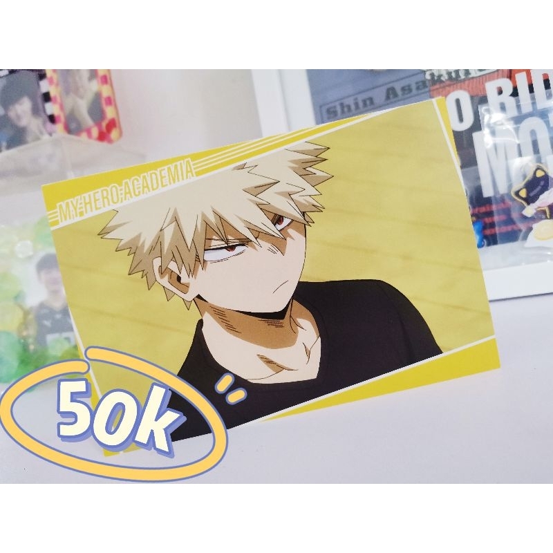 Coasta - Postcard Học viện anh hùng MHA Bakugou Katsuki