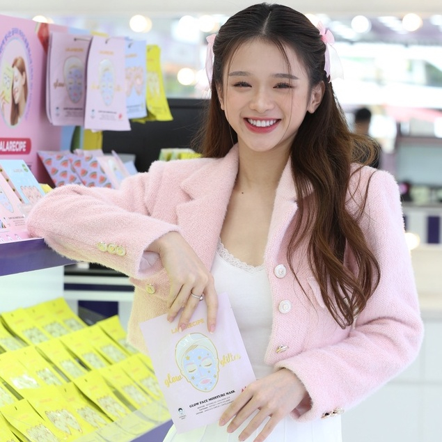 Mặt Nạ Dưỡng Ẩm Lalarecipe Glow Face Moisture Mask
