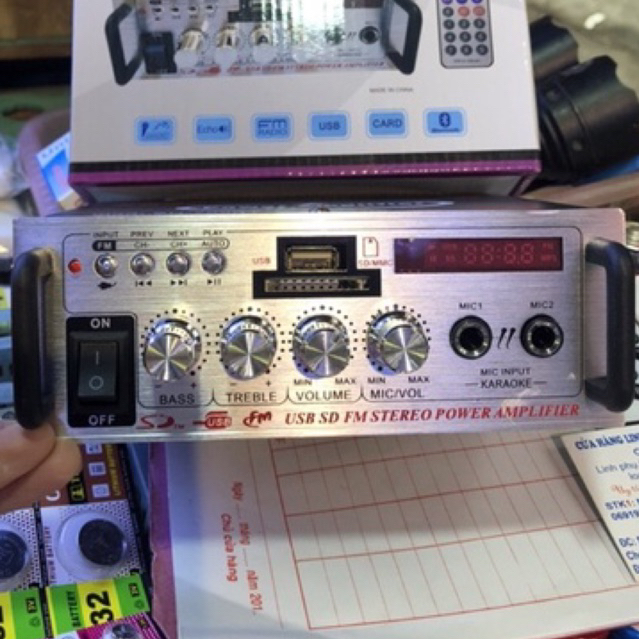 Amply mini SN-705 12V/220V