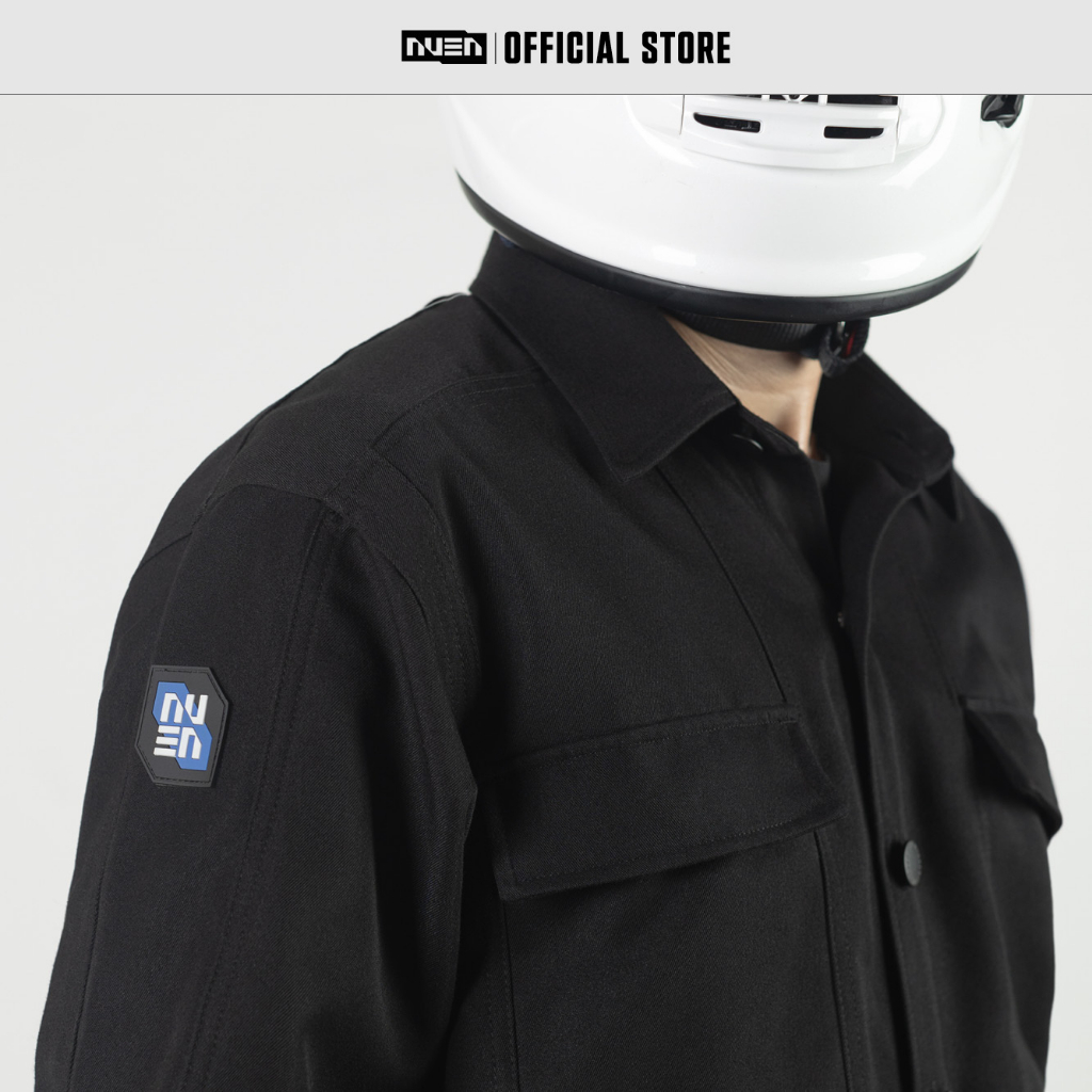 Áo khoác kaki nam overshirt thời trang NUEN STROM có 3 màu