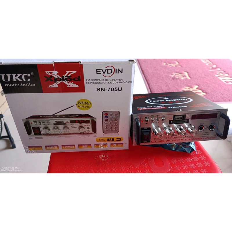 Amply mini SN-705 12V/220V