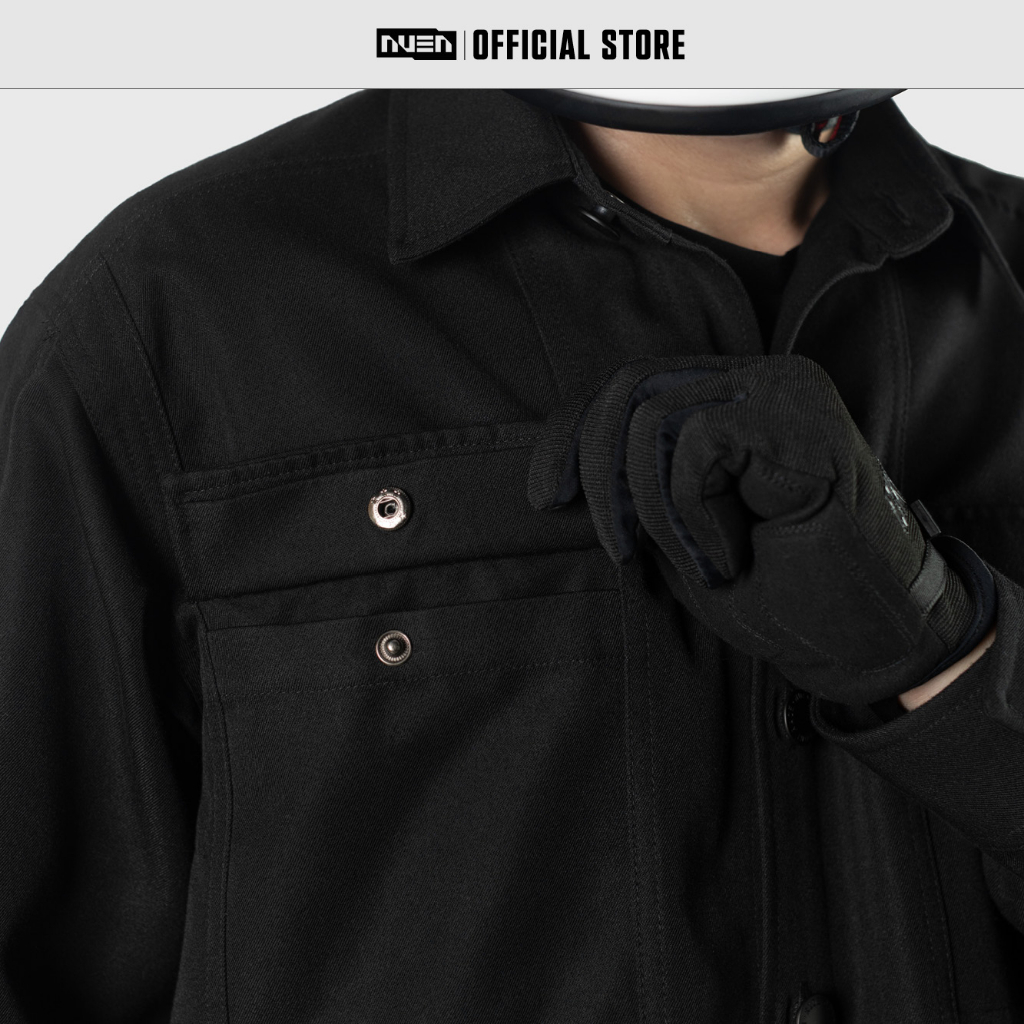 Áo khoác kaki nam overshirt thời trang NUEN STROM có 3 màu