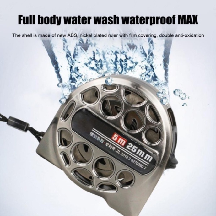 🔥FREESHIP🔥 Thước Dây Thép Cacbon Không Gỉ 5M CAO CẤP Thước dây cuộn, thước cuộn, thước đo