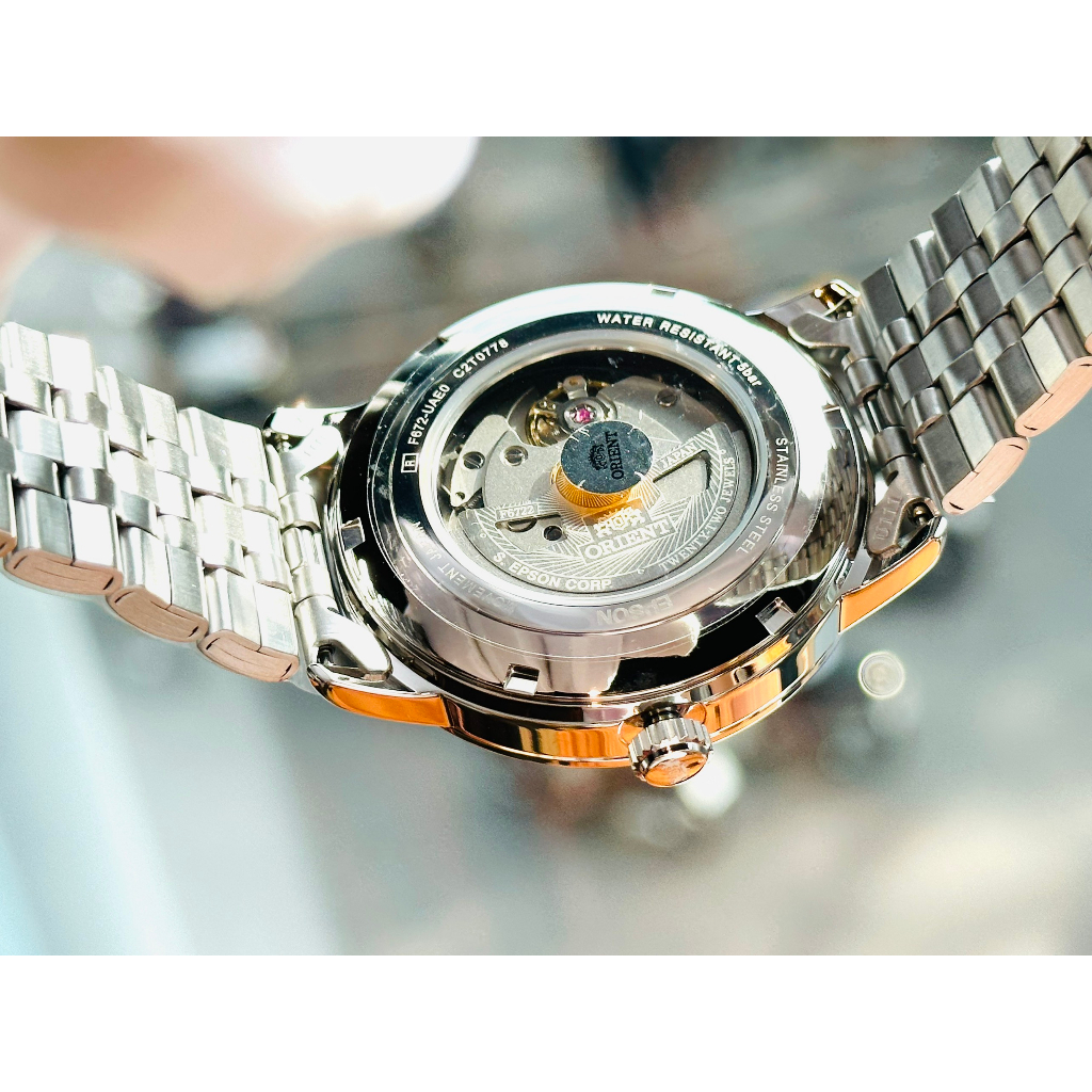 Đồng hồ nam dây thép Orient Symphony 3 RA AC0F02S10B