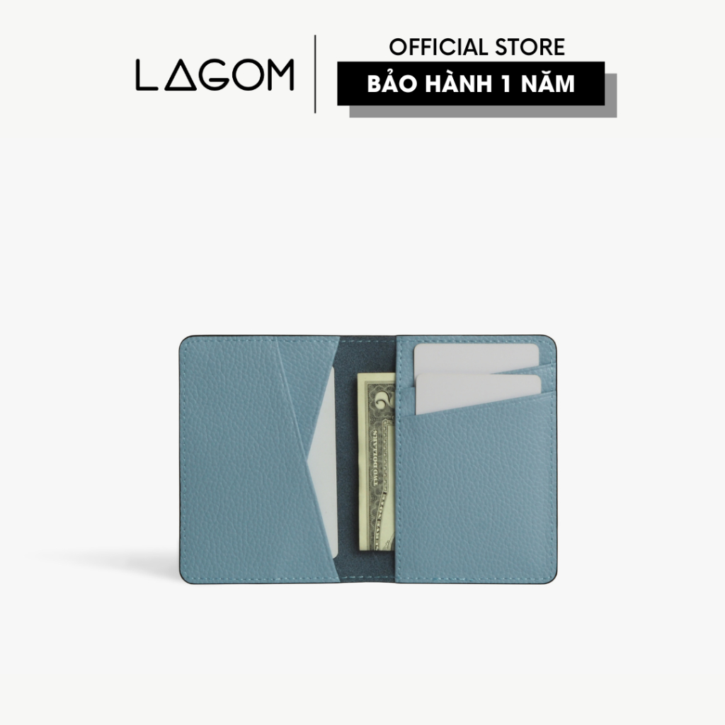 Ví đựng thẻ Da Thật LAGOM Card Togo