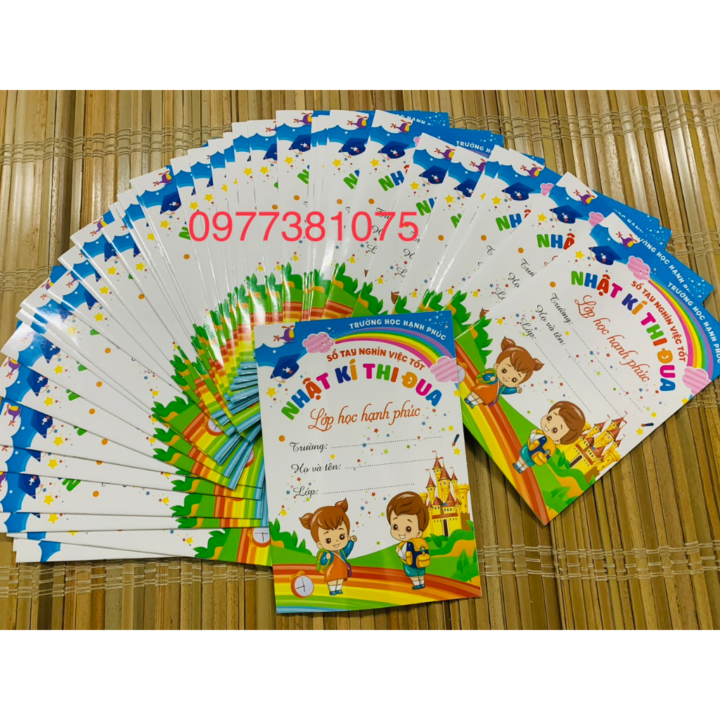 Sổ thi đua khen thưởng A5